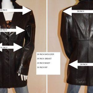 Bebe  DESIGNER LEATHER COAT